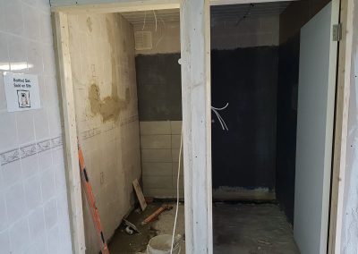 Lynders Mobile Home Park - Ladies Toilets Refurbished 2019 - DURING RENOVATIONS